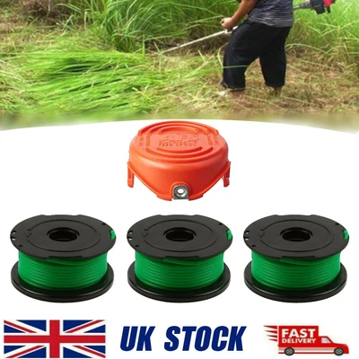 £6.99 • Buy Trimmer Spool Line / Cap Cover For Black & Decker GL7033 GL8033 GL9035 Strimmer