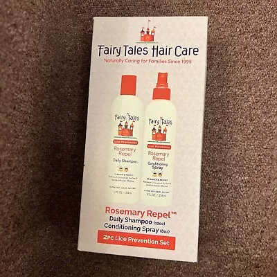 Fairy Tales Hair Care ROSEMARY LICE PREVENTION Shampoo + Condition Spray NIB • $16