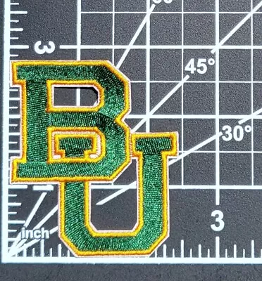 Baylor BU 2.75  Iron On Embroidered Patch ~FREE Tracking! • $6.95