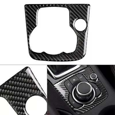 For Mazda 3 Axela 2013-2016 Carbon Fiber Center Console Multimedia Panel Trim • $16.66