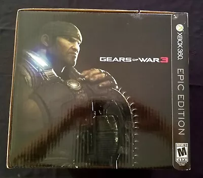$190 • Buy Xbox 360 Gears Of War 3 Epic Edition Microsoft Xbox 360 Nvr Displayed Complete 