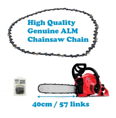 £14.99 • Buy POWER DEVIL PDG4028A PDG4061ECS PDGE Genuine ALM Chainsaw Chain 40cm 57 Links