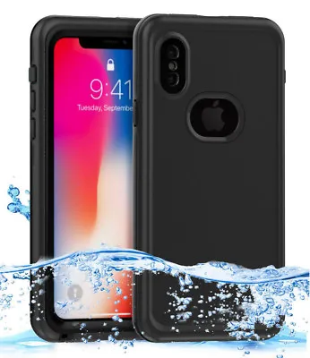 $26.59 • Buy New IPhone 6/6S/7/8/X Case Waterproof Shockproof Snowproof Heavy Duty Cover IP68