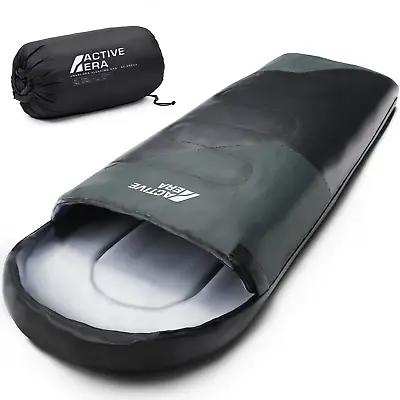 Active Era® 3-4 Season Sleeping Bag - Premium Waterproof Camping Envelope Mummy • £29.99