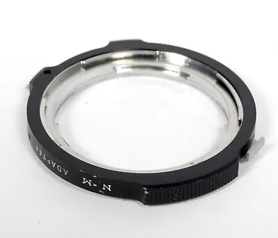 Nikon F NON AI To Minolta MD Mount Adapter Use MD Lenses On F Mount Cameras 8806 • $15
