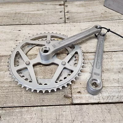 1974 Fuji Cranks Forged 171mm 2x 3 Bolt Touring Vintage Road Bike Square Taper • $49.97