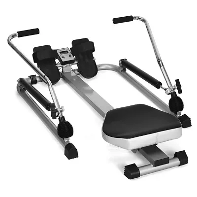 Exercise Rowing Machine Rower W/Adjustable Double Hydraulic Resistance Home Gym • $159.99