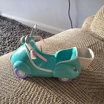 My Little Pony 2004 Blue Scooter  Friction Vehicle • £6.99