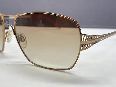 Mexx Sunglasses Woman Rectangular Braun Bronxe Large Lens 6119 • $63.40