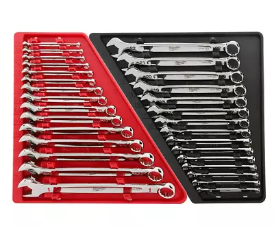 30 Piece Mechanics Tool Set Combination SAE Metric Wrench Automotive MILWAUKEE • $211.70