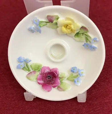 Beautiful Vintage Coalport Fine Bone China Small Candle Holder • £4.50