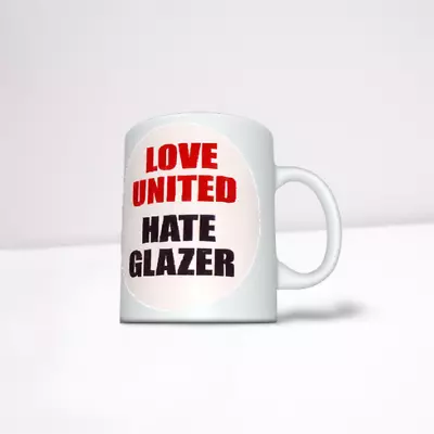 Love United Hate Glazer (LUHG) Manchester United Mug • £12.99