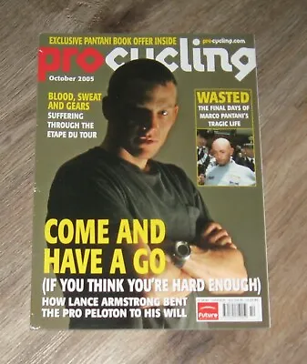 Pro Cycling 2005 Magazine Lance Armstrong MARCO PANTANI Tom Danielson IBAN MAYO • $14.72