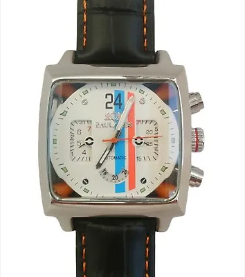 Sports Watch Steve McQueen Le Mans Monaco Race  Gift With Tag Lovely Gift • $68.38