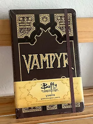 Buffy The Vampire Slayer Vampyr Hardcover Ruled Journal: By Insight Editions NEW • $13.95