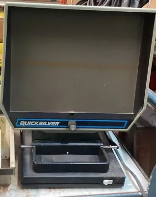 Vintage Quicksilver Eyecom Microfiche Reader Model 10001W/mercury Mercruiser. • $300