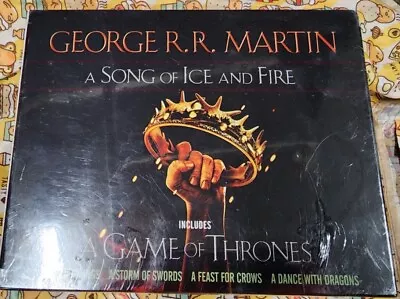 Game Of Thrones/A Song Of Ice And Fire By George R. R.Martin - 5 Volume Box Set • $65