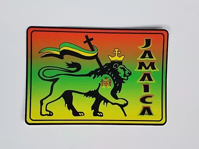 Jamaica Weatherproof Glossy Decal. 4.75x3 Inches • $8