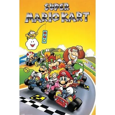 SUPER MARIO KART - POSTER 24x36 - 161160 • $11.88