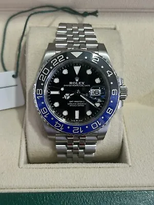 $16500 • Buy Rolex GMT-Master II Men's Black Watch With Jubilee Bracelet - 126710BLNR