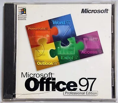 Microsoft Office 97 Professional Edition (Retail) (1 User/s) - Full • $19.99