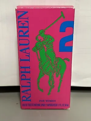 BIG PONY NO. #2 (Pink) By RALPH LAUREN Women Perfume 50ml Used Once • £35