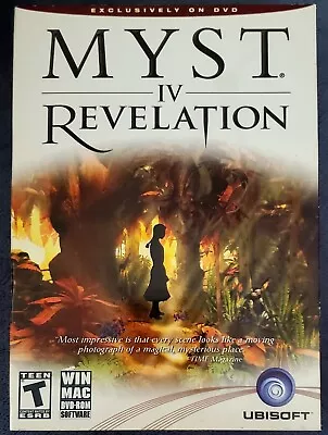 MYST IV - Revelation (Win/Mac - DVD ROM) • $9.99