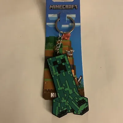 Minecraft Keyring Key Chain  Bag Charms Officially Licensed Merchandise NEW UK • $19.99
