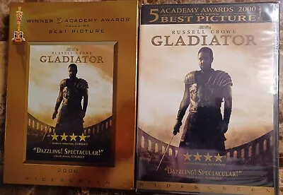 Gladiator (DVD Widescreen) NEW SEALED Slipcover Russell Crowe Joaquin Phoenix • $3.95