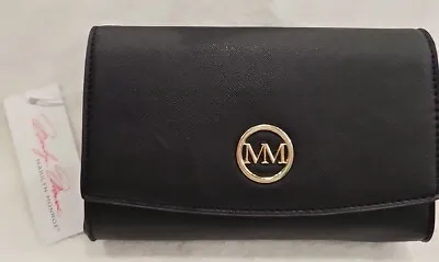 Marilyn Monroe Black Crossbody Purse/Clutch/Wallet Detachable Gold Chain 8x2x6 • $19.70