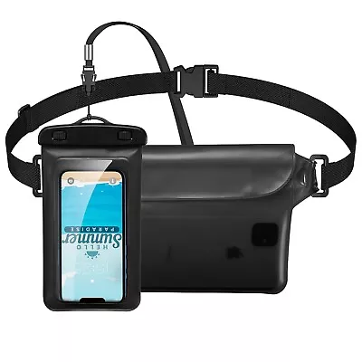 Zelaxy Waterproof Pouch Bag Phone Case Waterproof Case Dry Bag For Beach Swim UK • £11.99