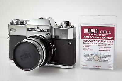 Film Tested Carl Zeiss Ikon Icarex 35S TM SLR Film Camera M42 Ultron 1.8/50 Lens • $900