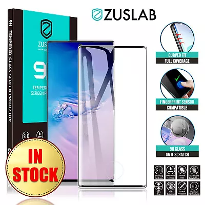 Galaxy Note 10 Plus 5G ZUSLAB FULL Tempered Glass Screen Protector For Samsung  • $9.95