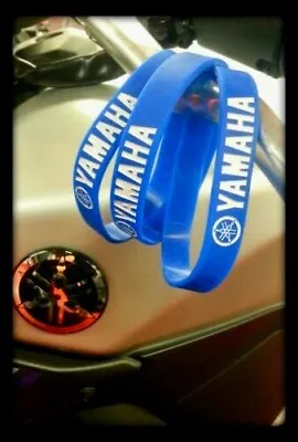 Yamaha Racing Silicone Wristband Bracelet BLU CRU MotoGP Supercross Armband GYTR • $6.95