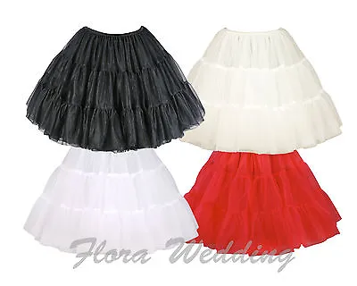 £14.99 • Buy 18 L Fancy Gothic Lolita Tutu Petticoat/50s Retro Net Skirt/Rockabily Underskirt