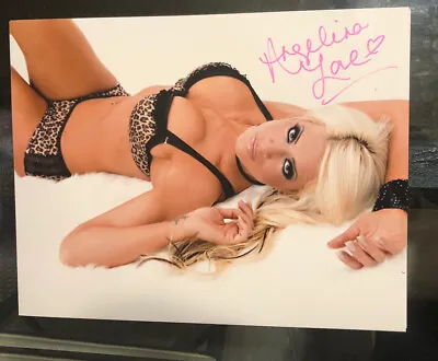 Angelina Love Autographed 11x14 Photo Roh Poster TNA Impact Wrestling NWA Signed • $35