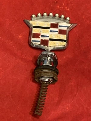 $28.88 • Buy Vintage Cadillac Hood Ornament Emblem Assembly See Pictures For Details 