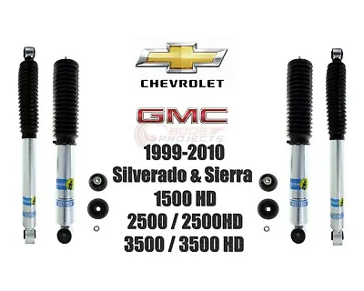 Bilstein B8 5100 Front Rear Shocks For 99-10 Silverado / Sierra 1500HD 2500 3500 • $351.73