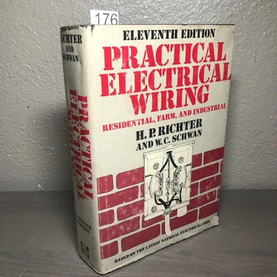 $24 • Buy Practical Electrical Wiring Residential Farm Industrial Herbert P Richter 1978