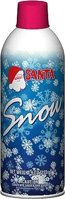 $18.99 • Buy Artificial Snow Spray Christmas Holiday Window Stencil Fake Trees Wreaths 2 Cans