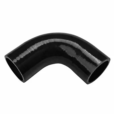 Black 2  Inch Silicone 90 Degree Elbow Pipe Intercooler Hose Coupler 51mm Turbo • $8.78