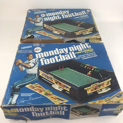 2 Vintage Aurora ABC Monday Night Football Realistic Computerized Electric Game • $50