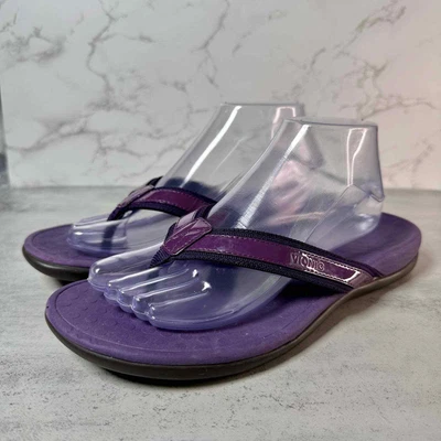 £26.92 • Buy Vionic, Orthaheel Tide II Purple Flip Flop Sandals, US Women's 10