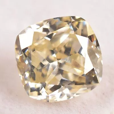 2.20 Cts Synthetic GH Color Moissanite Cushion Cut Certified Gemstone • $30.59