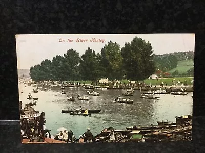 3198 On The River Kenley 1906 Antique Postcard • £9.95