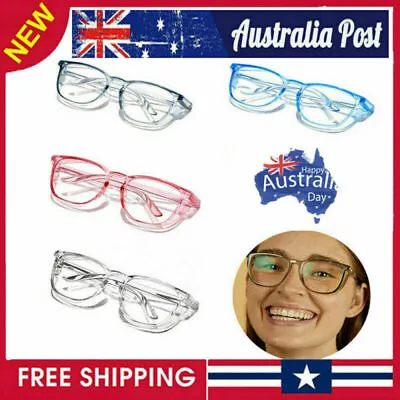 Safety Goggle Glasses Clear UV Protection Anti-Scratch Anti Fog Safety Glasses • $9.67