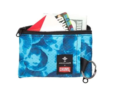 Chums Compact Surfshorts Wallet W/ Key Ring2 Zipper PocketsID Window 5 OPTIONS • $19.91