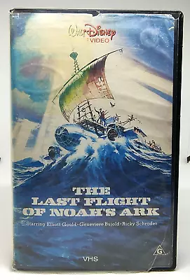 The Last Flight Of Noah's Ark VHS PAL Rare EX-RENTAL Big Box WALT DISNEY 1980 • $30