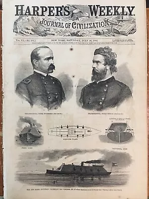 Rebel Attack Battle Malvern Hill-Gaines Mill VA 1862 Rebel Ironclad Civil War • $24.95