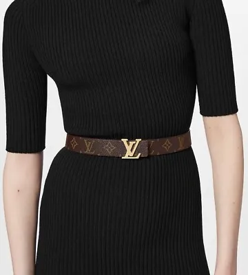 Louis Vuitton LV Initials 30mm Reversible Belt (75cm Length) RRP £400 • £330